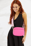 Nakoa Vegan PU Leather California Crossbody Bag Bubblegum