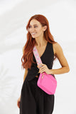 Nakoa Vegan PU Leather California Crossbody Bag Bubblegum