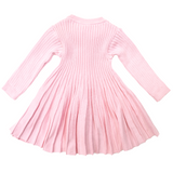 Korango Rib Knit Swing Dress Fairytale Pink