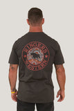 Ringers Western Walkabout Warrior Unisex Tee Charcoal