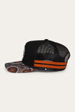 Ringers Western Walkabout Warrior Trucker Cap Black