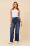 CKM Aella Wide Leg Denim Jeans