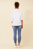 Bottega Moda Almada Linen Shirt White