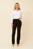 CKM Azariah Straight Leg Pants Black