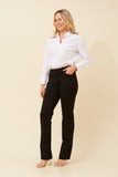 CKM Azariah Straight Leg Pants Black