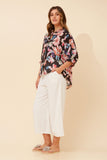 CKM Belina Floral Shirt Black
