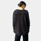 Amyic Embroidery Sweatshirt Charcoal
