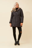 CKM Congo Reversible Puffer Coat Black