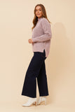 CKM Gretchen Wool Blend Knit Jumper Petal Pink