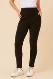 CKM Fleece Lined Leggings Black