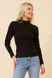 CKM June Solid Knit Jumper Black