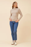 CKM June Solid Knit Jumper Clay