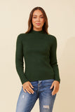 CKM June Solid Knit Jumper Jungle Green