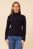 CKM June Solid Knit Jumper Navy