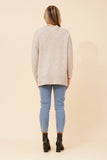 CKM Kamari Wool Blend Knit Jumper Camel