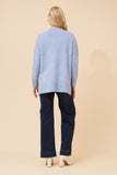 CKM Kamari Wool Blend Knit Jumper Skylight