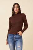 CKM June Solid Knit Jumper Chestnut