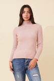 CKM June Solid Knit Jumper Mistry Rose