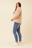 CKM Teddy Faux Fur Jacket Deep Beige