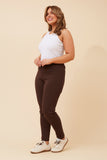 CKM Presley Skinny Pants Chocolate