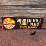 Broken Hill Surf Club Bumper Sticker Ember
