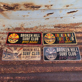 Broken Hill Surf Club Bumper Sticker Sunburnt Country