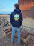 Broken Hill Surf Club Unisex After Rain Hoodie Navy
