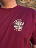 Broken Hill Surf Club Unisex Desert Rust Tee Maroon