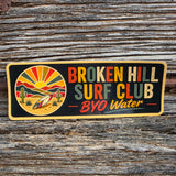 Broken Hill Surf Club Bumper Sticker Golden Hour