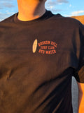 Broken Hill Surf Club Unisex Six Pack Tee Black