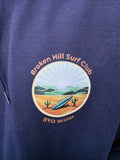 Broken Hill Surf Club Unisex After Rain Hoodie Navy
