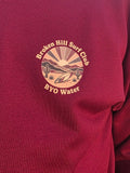 Broken Hill Surf Club Unisex Burgundy BYO Water Crew Neck Jumper Burgundy