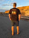 Broken Hill Surf Club Unisex Six Pack Tee Black