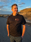 Broken Hill Surf Club Unisex Six Pack Tee Black