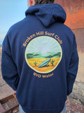 Broken Hill Surf Club Unisex After Rain Hoodie Navy