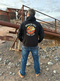 Broken Hill Surf Club Unisex Desert Man Hoodie Black