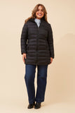 CKM Rony Reversible Puffer Coat Black