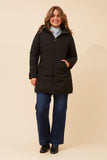 CKM Rony Reversible Puffer Coat Black