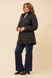 CKM Rony Reversible Puffer Coat Black