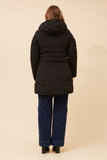 CKM Rony Reversible Puffer Coat Black