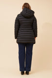 CKM Rony Reversible Puffer Coat Black