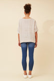 CKM Sien Wmns Linen Top Linen