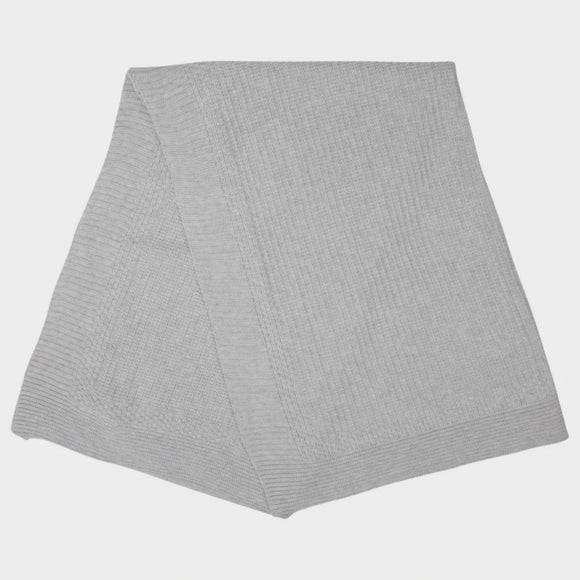 Korango Knit Blanket Grey Marle