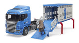 Bruder 1:16 Scania R-Series Cattle Transportation Truck w Cow