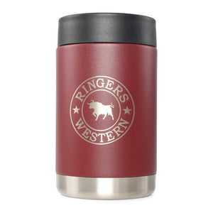 Ringers Western Escape Can Cooler Maroon