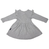 Korango Kids Cotton Modal Dress Grey Marle