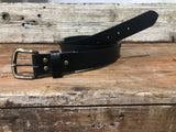 Workbelt 38mm Black Antique Brass Buckle