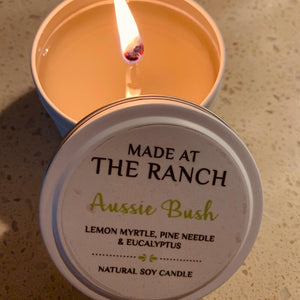 Made At The Ranch Candle Aussie Bush Travel Tin