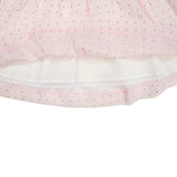 Korango Gold Spot Cotton Frill Dress Light Pink SLess