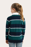 Ringers Western Ashby Kids Rugby Jersey Navy & Green